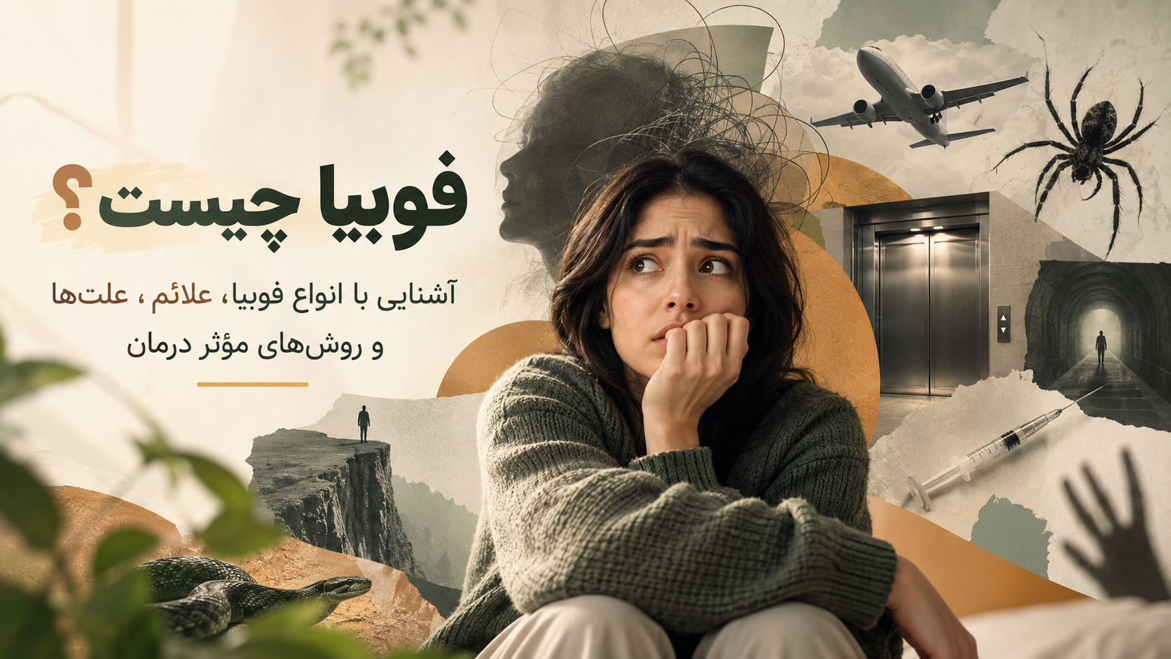 فوبیا چیست و چجوری درمان میشود ؟